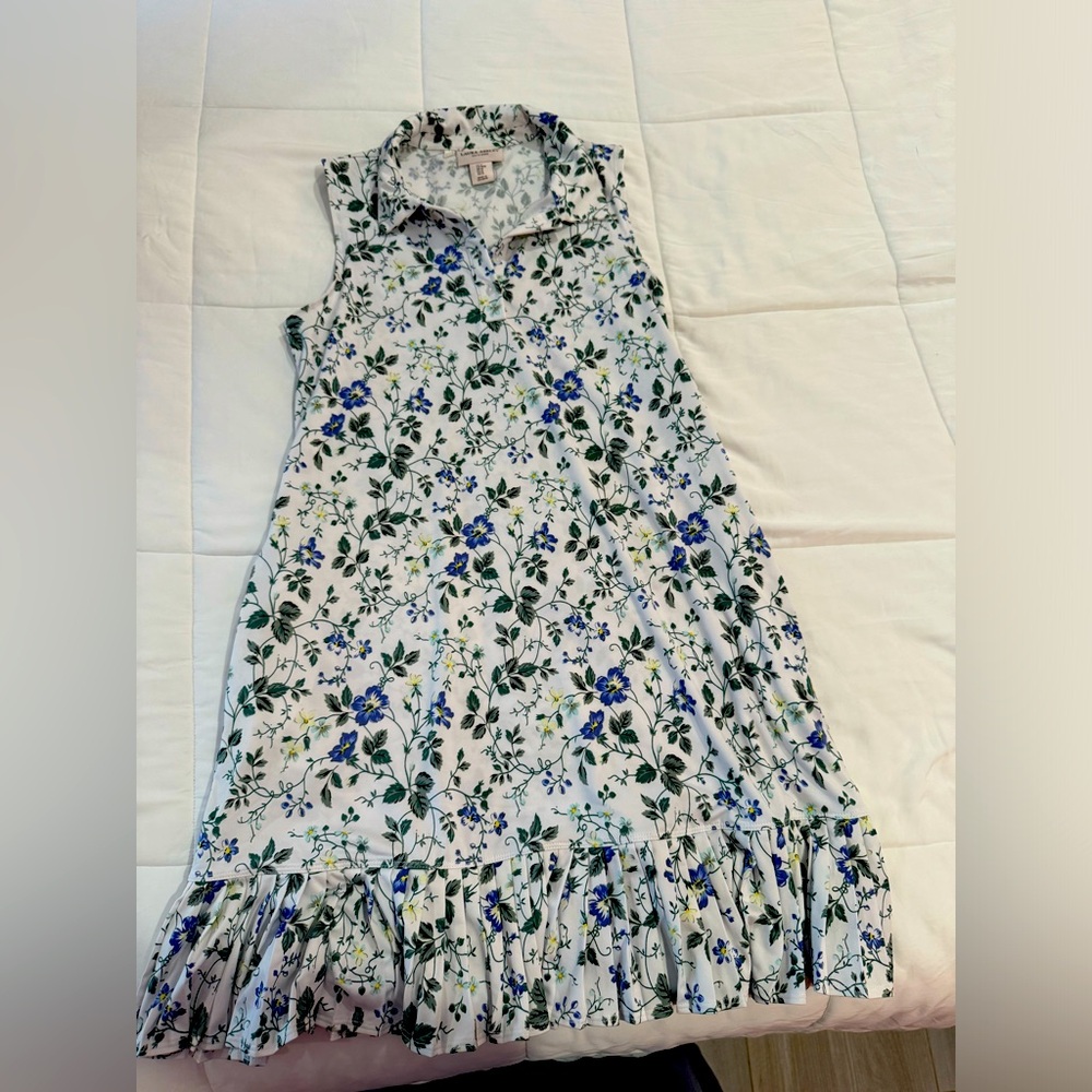 Laura Ashley Tennis 🎾 Dress Floral Print Size Medium